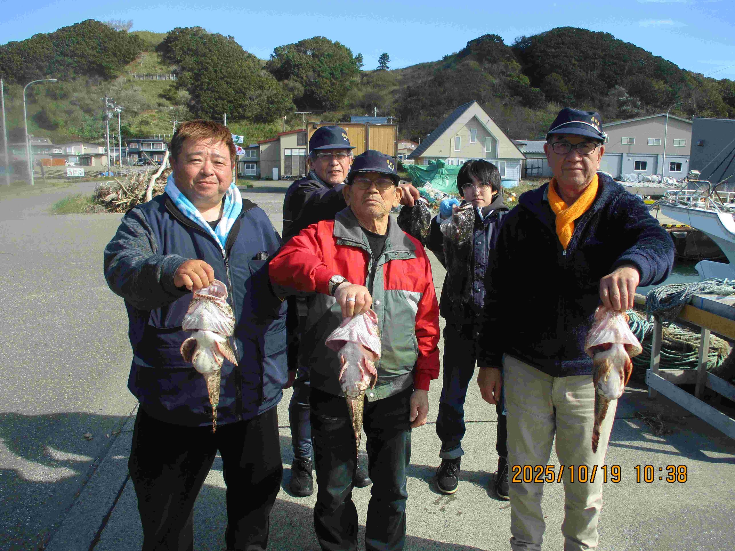 2025年 第6回 10月19日 荻伏港～様似港