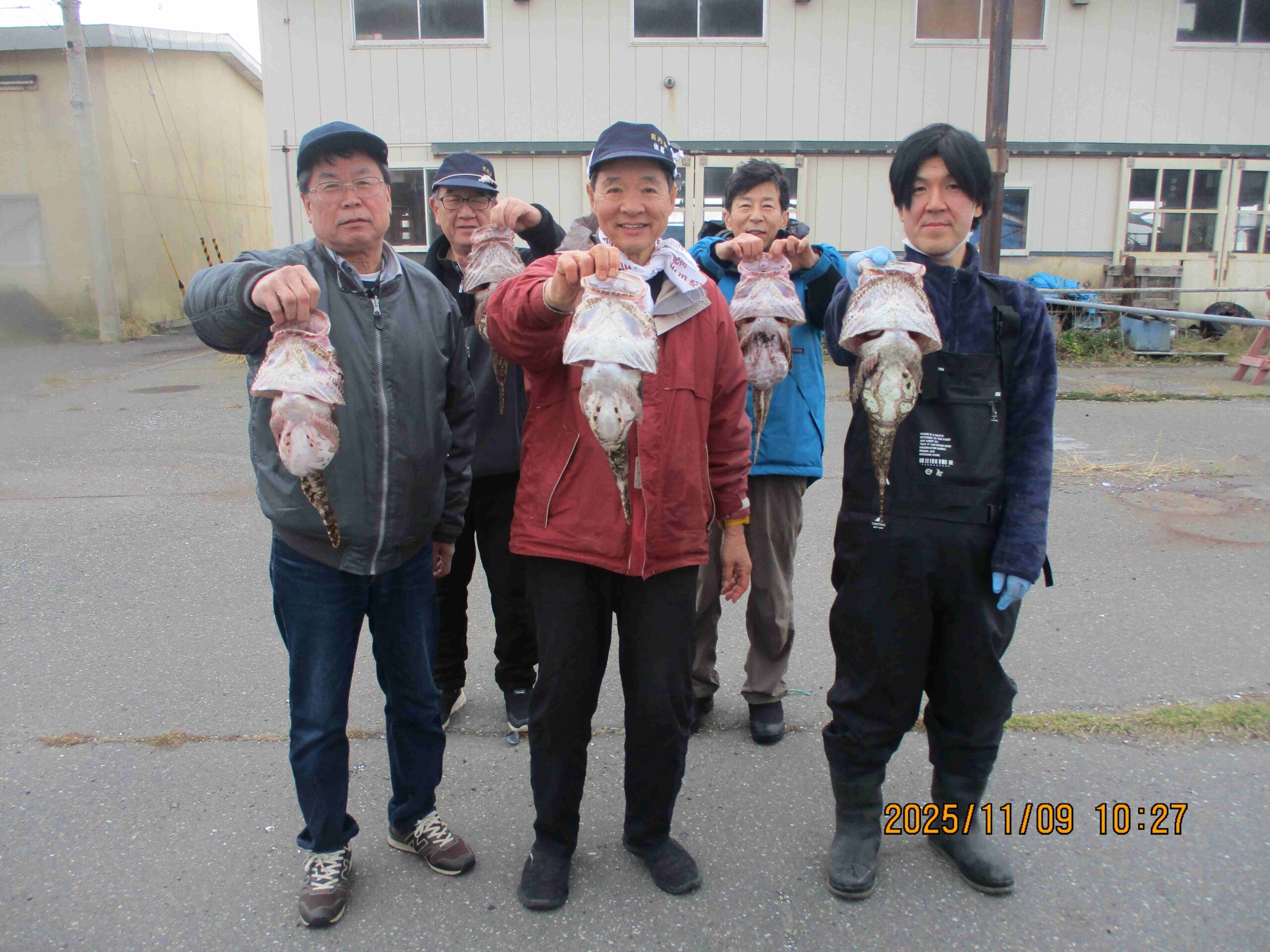 2025年 第7回 11月9日 静内入船港～三石港